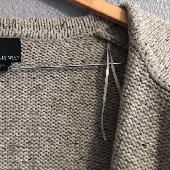 Cynthia Rowley Women Grey Cardigan - Picture 5 of 11